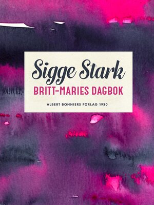 cover image of Britt-Maries dagbok
